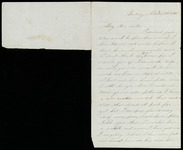 Letter from William Edgerton to Dorothy Edgerton, regarding his debts