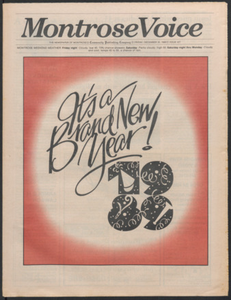 Montrose Voice, No. 427, December 30, 1988