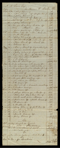 Bill to A. M. Lewis, Esq.