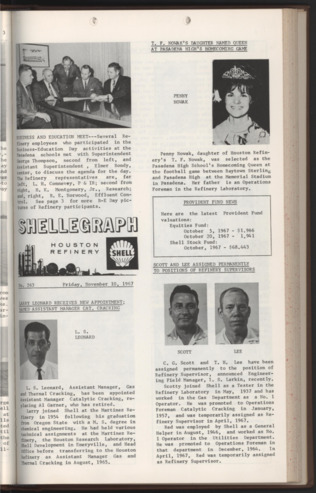 Shellegraph, No. [262], November 10, 1967