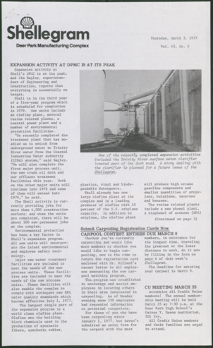 Shellegram, Vol. 42, No. 8, March 3, 1977