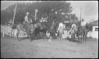 Group of horseback riders