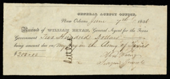 Pay certificate for Alexander Wray Ewing