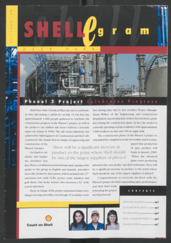 Shellegram, July-August 1999