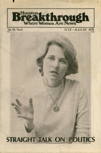Houston Breakthrough, Vol. 3, No. 6, July-August 1978