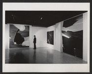 Photos of "Dorothy Hood: Recent Paintings" exhibit at Contemporary Arts Museum