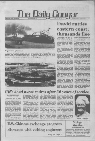 The Daily Cougar. Vol. 46, No. 7, September 5, 1979.