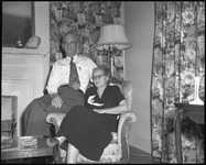 Man and woman on a chair