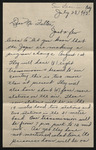 Letter from Adam Welker to Mr. [W. L.] Fulton, 1943 July 28