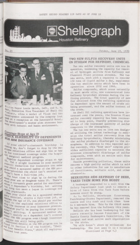Shellegraph, No. 25, June 19, 1970