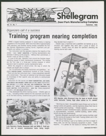 Shellegram, Vol. 51, No. 7, September 1986