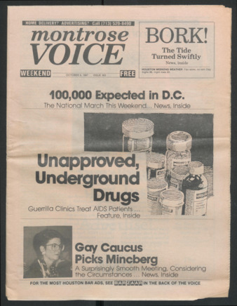 Montrose Voice, No. 363, October 9, 1987
