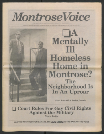 Montrose Voice, No. 381, February 12, 1988