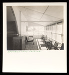 Interior of Officers Club veranda