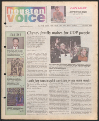 Houston Voice, No. 1032, August 4, 2000