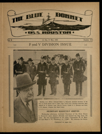 The Blue Bonnet, Vol. 2, No. 19, May 18, 1935