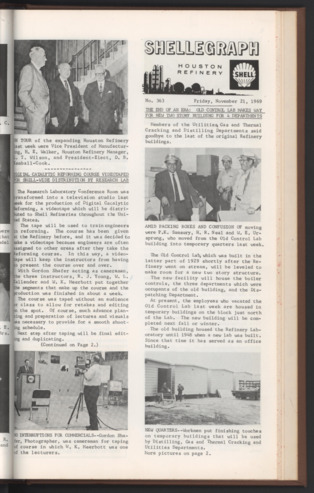 Shellegraph, No. 363, November 21, 1969