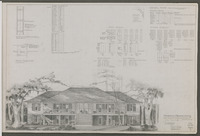 Job 66-10, Memorial Creole Apartments, Sheet 1: Building elevations