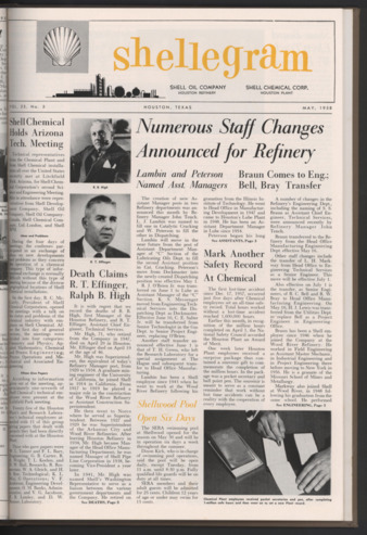 Shellegram, Vol. 23, No. 5, May 1958
