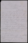 Letter from William Edgerton to Dorothy Edgerton, regarding moving