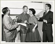 KUHT production rehearsal with Fred Smith and Roy Price