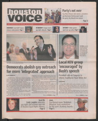 Houston Voice, February 3, 2006