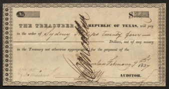 Pay certificate to Sydney Philips