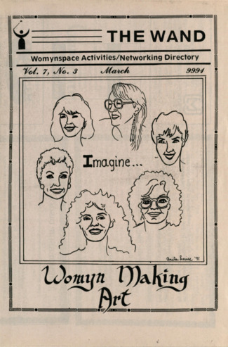 The Wand, Vol. 7, No. 3, March 1991