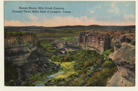 Sunset Route, Mile Creek Canyon, Texas