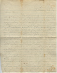 Letter from Mary Jones to Cromwell Anson Jones, 1875 March 13