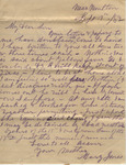Letter from Mary Jones to Cromwell Anson Jones, 1882 September 19