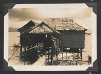 Front view of a nipa hut