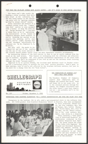 Shellegraph, No. 213, December 2, 1966
