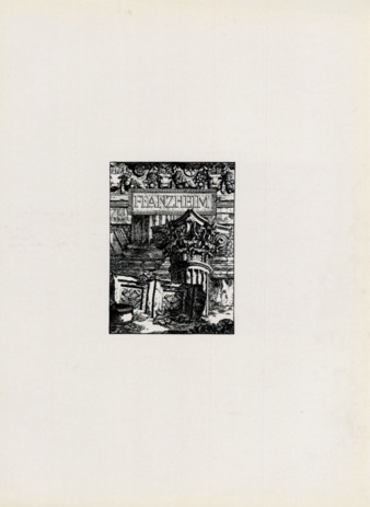 Drawings and models of some of the recent work of Kenneth Franzheim and associates