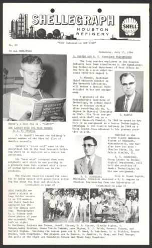 Shellegraph, No. 89, July 15, 1964 