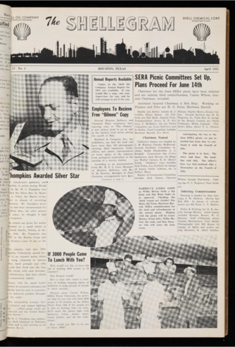 The Shellegram, Vol. 17, No. 4, April 1952