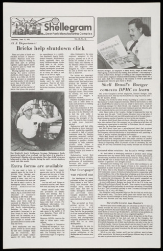 Shellegram, Vol. 46, No. 24, June 11, 1981