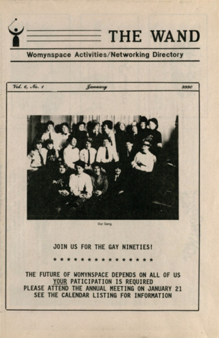 The Wand, Vol. 6, No. 1, January 1990