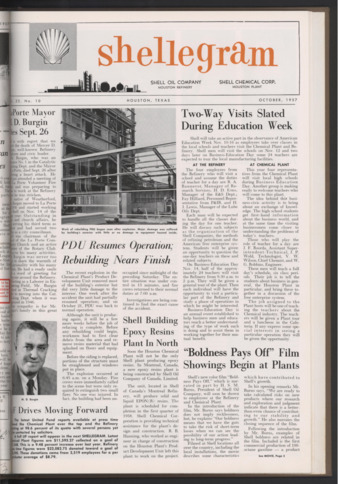Shellegram, Vol. 22, No. 10, October 1957