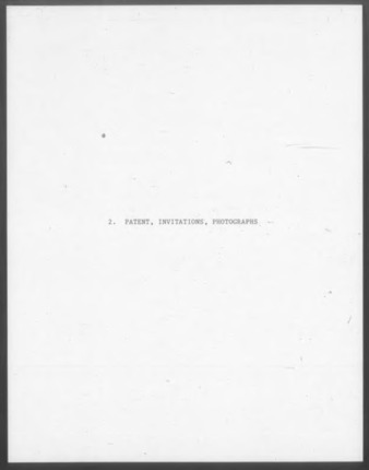 Gertrude Lisette Levy Barnstone patent, invitations, and photographs