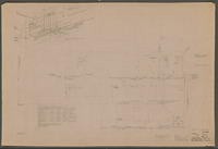 Job 65-31, Mel Croan Motors, Sheet PD-1: Plumbing plan