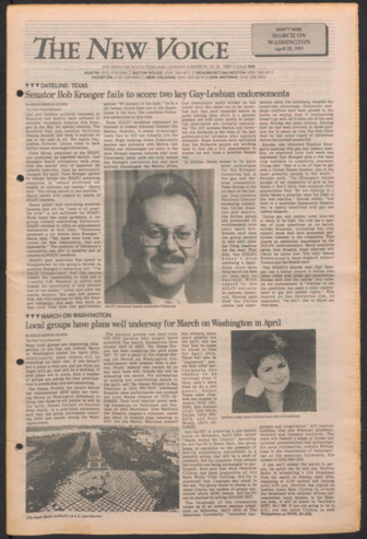 The New Voice, No. 646, March 12-18, 1993