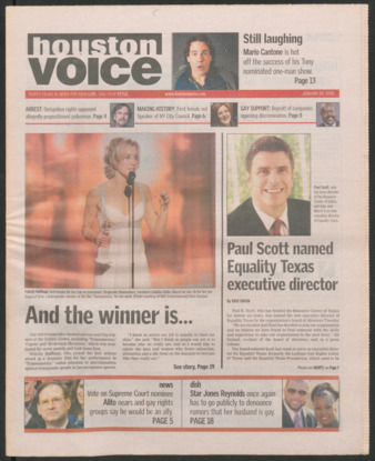 Houston Voice, January 20, 2006