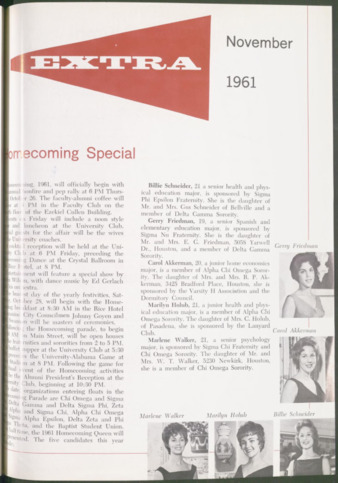 EXTRA, January 1962