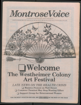 Montrose Voice, No. 387, March 25, 1988