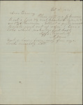 Letter from Mary Jones to Cromwell Anson Jones, 1874 October 13