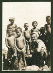 Lester W. Rehfeld with Philippine children