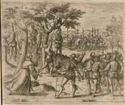 Columbus straffet die auffrührische Spanier