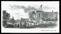 Galveston Federal Building engraving