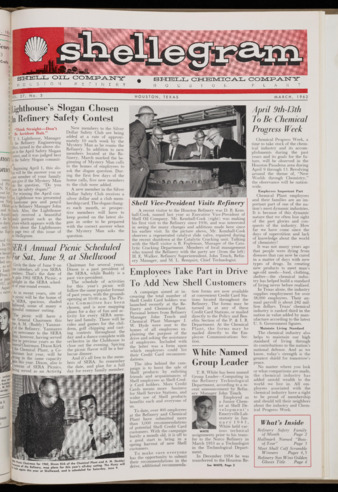 Shellegram, Vol. 27, No. 3, March 1962